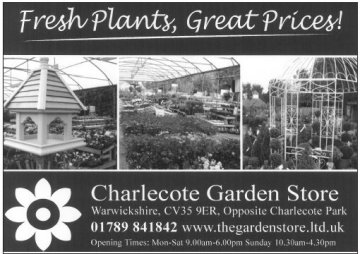 Charlecote Garden Store