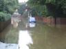 Bridge Street, Wellesbourne in flood, 2007