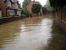 Bridge Street, Wellesbourne in flood, 2007