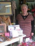 Chris Baker with Artworks