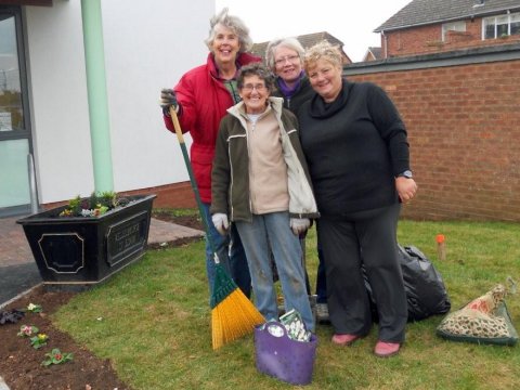 Bloomers Spring into action